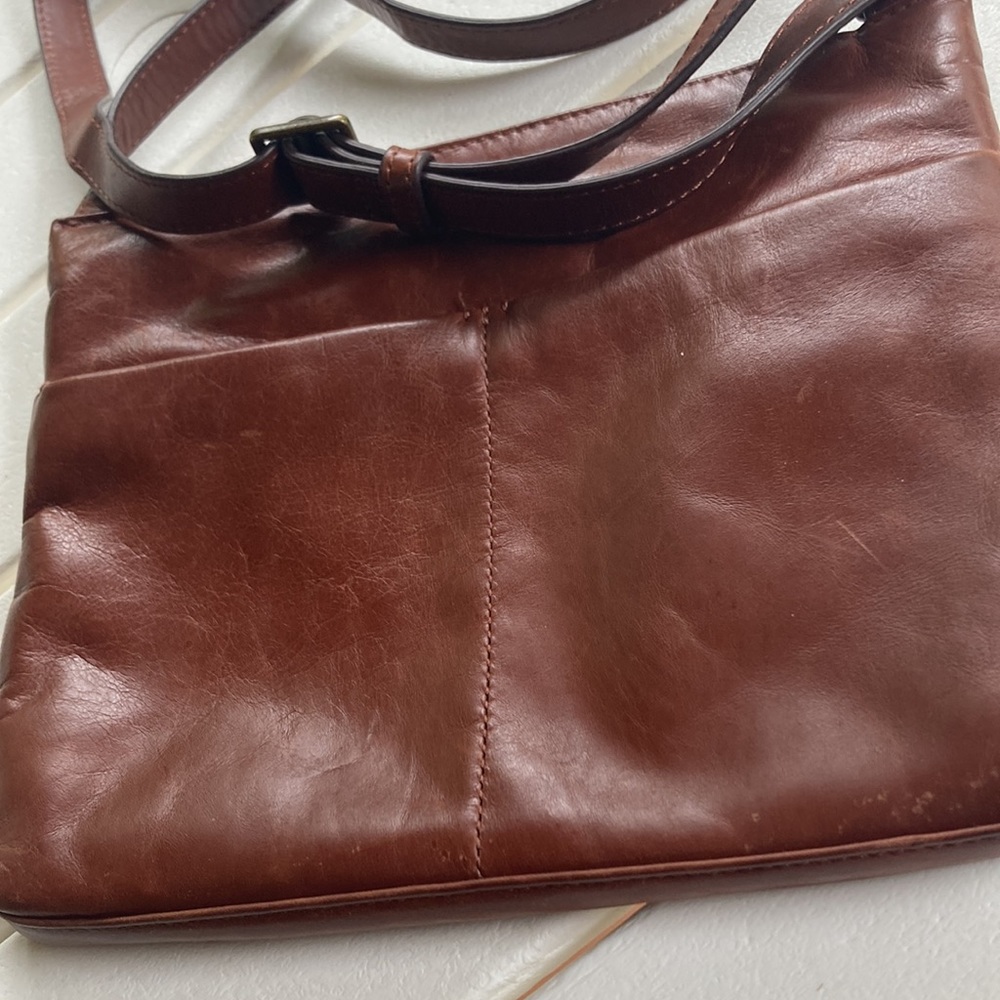 Margot leather crossbody purse bag - Picture 9 of 16